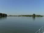 GRANDE SAONE, derivation,  fairway canal right, to the lock ECUELLES extr. on the right, centr.left the barrage-weir